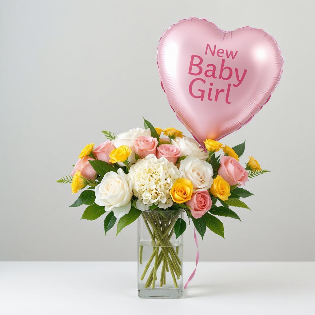 Welcome Baby Girl Bouquet